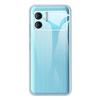 for Doogee X98 Pro Case, Soft TPU Back Cover Shockproof Silicone Bumper Anti-Fingerprints Full-Body Protective Case Cover for Doogee X98 (6.52 Inches) (Transparent)