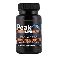 Peak Life Elite Immunity Boost Support 3 in 1 Vitamin Supplement with Humic Acid Ionic Trace Minerals Blend, CoQ10, and Zinc