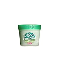Victoria's Secret Pink Smoothing Clay Face Mask, 6.7 oz / 189g (Aloe Beautiful)