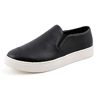 Men's Classic Leather Slip-on Loafer Flat Shoes Fashion Sneakers