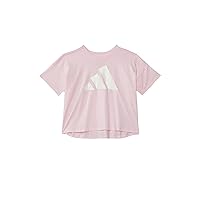 adidas Girls' Loose Box Tee S24(Big Kid)