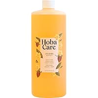 Jojoba Oil - 100% Pure, Unrefined Jojoba Oil Cold Pressed for Scalp & Nails - Moisturizing Body Oil for Dry Skin - Natural Jojoba Oil for Hair & Beard Care, Women & Kids (32 fl oz)
