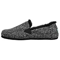 TOMS Womens Redondo Slip On Casual Slippers Casual - Black