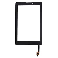 Repair Replacement Parts Touch Panel for Acer Iconia Tab 7 A1-713 (Black) Parts (Color : Black)