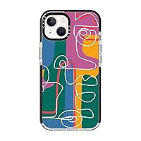 Art Colored Block Line Shockproof Soft Phone Case for iPhone 11 12 13 Pro Max Mini SE 2020 7 8 Plus 13Pro XS Max X XR Cover,Colored Block Line,for iPhone 8