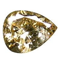 0.09 ct PEAR CUT (3 x 3 mm) MINED FROM CONGO FANCY BROWN DIAMOND NATURAL LOOSE DIAMOND