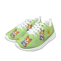 Boys Girls Running Shoes Breathable Running Walking Tennis Shoes Fashion Sneakers for Little/Big Kids