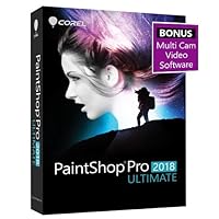 Corel PaintShop Pro 2018 Ultimate Photo with Multi-cam Video Editing Software for PC - Amazon Exclusive (Old Version)