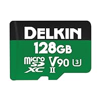 Delkin Devices 128GB Power microSDXC UHS-II (V90) Memory Card