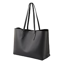Shopping Shoulder Bag Large Capacity Tote Bags Women PU Bag Lady Purse Solid Color Shopper Handbag