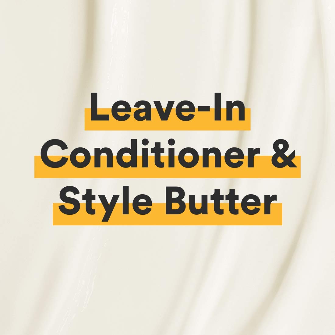 Suave Professionals Hair Conditioner Leave In Styling Butter for Natural Hair Castor Oil & Mango Butter No Parabens, No Dyes, Moisture Rich, Color Safe 13.5 oz