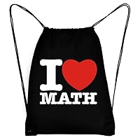 I love Math Bold Font Sport Bag 18