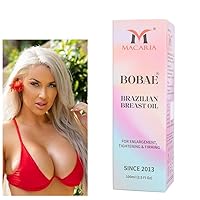 MACARIA Bobae Brazilian Breast enhancer enhancement enlargement growth massage firming tighting Oil for bigger breast for women