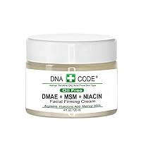 Skin Care OIL FREE-DMAE+MSM+NIACIN Firming Cream, 100% Pure Hyaluronic Acid, Argireline, Matrixyl 3000