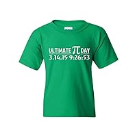 Ultimate Pi Day 3.14 2015 Math Geek DT Youth Kids T-Shirt Tee