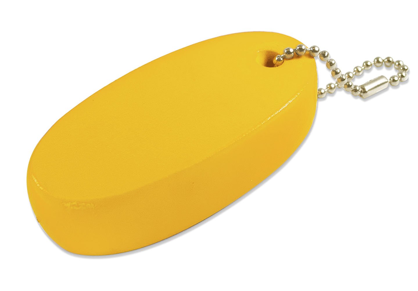 Lucky Line Soft Key Float with Ball Chain Water Sports, Yellow (92801)