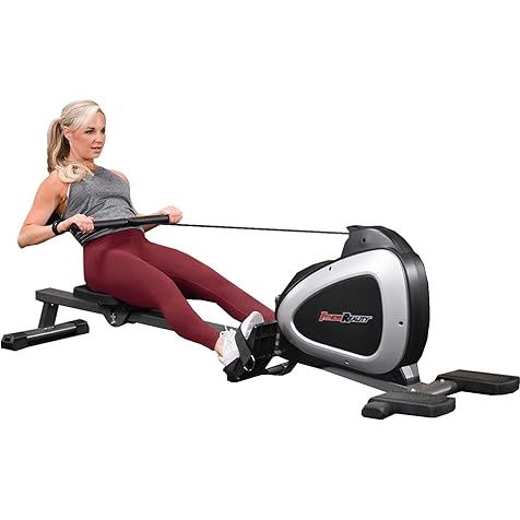 Magnetic Rowing Machine with Bluetooth Workout Tracking Built-In, Additional Full Body Extended Exercises, App Compatible, Tablet Holder, Rowing Machines for Home Use