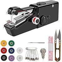 deAO Sewing Machine Toy for Kids with Pre-Threaded Thread,Fabric,My First  Sewing Machine Toy,Arts & Crafts Kids Toys for Girls