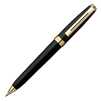 Sheaffer Prelude 0.7mm Pencil, Black Matte Featuring 22KT Gold Plate Trim (E3346)