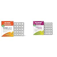 Boiron ColdCalm Homeopathic Cold Relief Medicine 60 Count & Cyclease PMS Relief Tablets for Bloating, Aches 60 Count