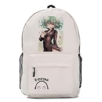 One Punch Man Anime Cosplay Backpack Casual Daypack Day Trip Travel Hiking Bag Carry on Bags Beige /9