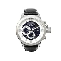 Gallucci Gents Multi Function Automatic Wrist Watch with Sun & Moon Phase Display and Globes Dial Design