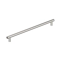 Amerock BP54026CSG9 | Sterling Nickel Appliance Pull | 24 inch (610mm) Center-to-Center Cabinet Handle | Bar Pulls | Furniture Hardware