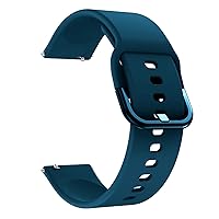 Bracelet Accessories WatchBand 22MM for Xiaomi Haylou Solar ls05 Smart Watch Soft Silicone Replacement Straps Wristband (Color : Dark Blue, Size : for HaylouSolar LS05)