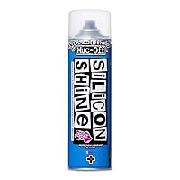 Muc Off Silicon Shine, 500 Milliliters - Highly Advanced, Friction-Reducing Bicycle Shine Spray for A Glossy Finish - Suitable for All Types of Bike