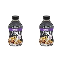 Kraft Mayo Garlic Aioli (12 oz Bottle) (Pack of 2)
