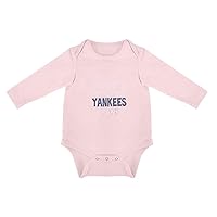 Baby Grandpa Says I'm A Yankees Fan Long Sleeves Romper Jumpsuits for Boy And Girl