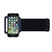 Wristband Phone Holder, 360° Rotatable Forearm Armband for iPhone 11 Pro Max Xs XR X 8 7 Plus 6S 6 5S for Samsung Galaxy S9 S8 Plus S7 Edge, for Google Pixel, Great for Hiking Biking Running