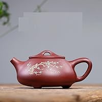 Glasswarepurple Clay Pot Handmade Teapot Kung Fu Tea Set