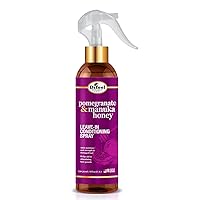 Pomegranate & Manuka Honey Leave-in Conditioning Spray 8 oz. - Leave in Conditioner for Dry, Damaged Hair, Strengthens, Adds Moisture and Stimulates Growth