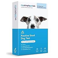 Routine Dog Stool Test Kit | Fast and Accurate Worms and Giardia Test for Dogs | Mail-in Stool Sample Kit Dog Test for Early Detection of Worms and Giardia