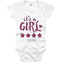 It's A Cute Baby Girl Zainab: Baby Onesie®