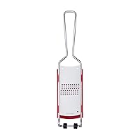 triangle Julienne Grater with Removable Catcher - Ultra-Sharp Stainless Steel for Easy, Mess-Free Grating - Dishwasher Safe