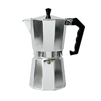 Original Espresso Maker Machine - Cafetera - High end Polished Aluminum Quality - 3 Cup