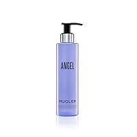 Mugler Angel - Shower Gel - Floral & Woody Womens Scented Body Wash - With Peony, Praline, and Wood Accord- 6.7 Fl Oz
