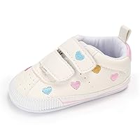 E-FAK Baby Shoes Boys Girls Infant Sneakers Non-Slip Rubber Sole Toddler Crib First Walker Shoes