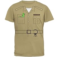 Animal World Halloween Costumes for Men, Zookeeper T-Shirt, Dress Up T Shirts, Fall Graphic Tees, Easy Costume