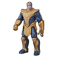 Marvel Avengers Titan Hero Series Blast Gear Deluxe Thanos Action Figure, 30-cm Toy, Inspired byMarvel Comics, for Children Aged 4 and Up