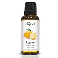 Difeel Essential Oils 100% Pure Lemon Oil 1 Ounce Difeel Essential Oils 100% Pure Lemon Oil 1 Ounce