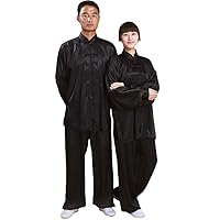 ZooBoo Unisex Korean Silk Tai Chi Uniforms Kung Fu Clothing