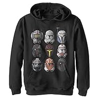 STAR WARS Kids' Clone Helmets Hoodie