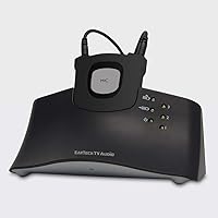 EarTech TV Audio Digital Wireless TV Listening System with Neckloop- Hearing Aid Compatible
