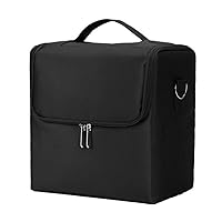 Cosmetic Bag Multi Layer Cosmetic Case Professional Vanity Case With Carry Strap Large Capacity Jewellery Organizer Storage Box Makeup Bag