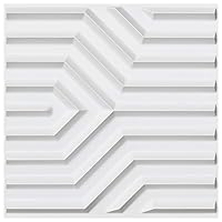Art3d Decorative PVC 3D Wall Panels, 32 Square Feet, Stripe