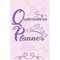 Quinceañera Planner: Easy to use detailed notebook to help plan every aspect of the Quince ceremony and celebration party. Includes titled sections ... organized party planner on lined note paper