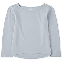 The Children's Place Girls' Long Sleeve Basic Layering Tee